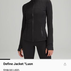 lululemon define jacket